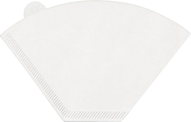 PADELE Coffee Filters #4，Coffee Filter 4 Cone Paper 12 Cup，200 Disposable Large Coffee Filters - White - Image 1